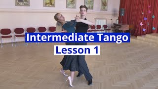 Intermediate Tango  Five Step [upl. by Joappa54]