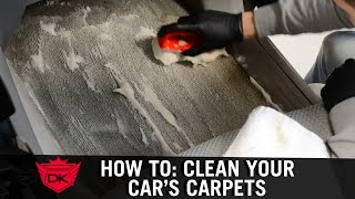 How To Clean Your Cars Carpets at Home [upl. by Loziram993]