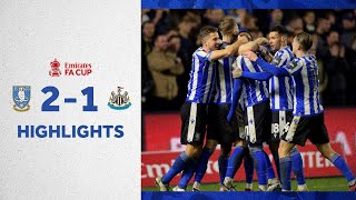 Owls stun Newcastle in the FA Cup Extended highlights [upl. by Shaw]