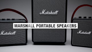 Marshall  Portable Speakers  Full Overview [upl. by Carmelita893]