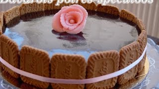 Bavarois PoiresSpéculoos FACILE à réaliser QUELLERECETTE [upl. by Yeltrab]