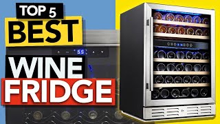 ✅ TOP 5 Best Wine Fridge 2024  Budget Wine Cooler review [upl. by Anuska]