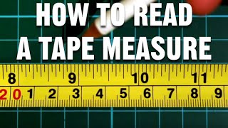 How to read a Tape Measure [upl. by Brandie798]