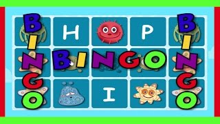 Alphabet Learning For Preschoolers ❀ Alphabet Bingo ❀ Alphabet Learning Games [upl. by Silvio]