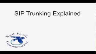 SIP Trunking Explained [upl. by Syck]