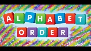 ABCYA Alphabet Order  Letters  ABCs  AZ [upl. by Merriman]