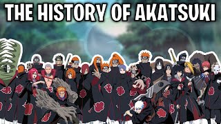 The History Of Akatsuki Naruto [upl. by Yelah]