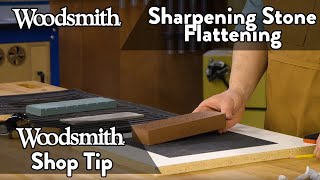 Woodworking Tip How to Flatten and Maintain Waterstones [upl. by Yssirk]