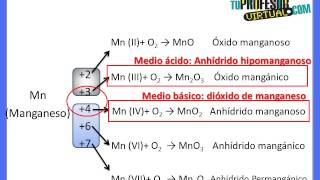 Compuestos Inorgánicos del Manganeso Caso Especial 1  Lección Teórica [upl. by Ydnir]
