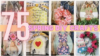 75 Absolutely Stunning Spring DIY Crafts [upl. by Platto]