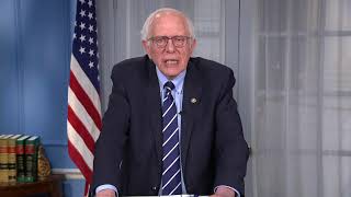 Sen Sanders Responds to Trumps Congressional Address [upl. by Adnilg]