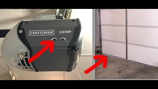 How To Adjust A Garage Door To Close Completely [upl. by Ainecey]