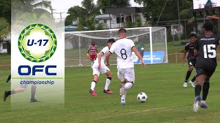 OFC U17 Championship highlights  New Zealand vs New Caledonia [upl. by Agnizn]