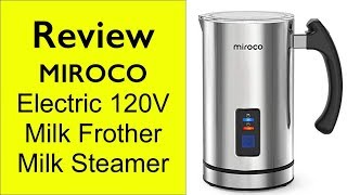 Review Miroco Milk Frother  How to make froth milk at home [upl. by Akela950]