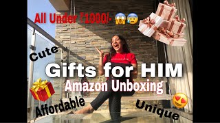 Best Gifts For Men  Top 14 Gift Ideas For Him  Under ₹1000  Valentine Day Ideas  Amazon Haul [upl. by Aved176]