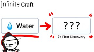 Just WATER to First Discovery  Infinite Craft [upl. by Rexana813]