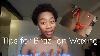 Tips for Brazilian Waxing at Home  Beginners Guide  In Brittanys Room [upl. by Dustin]