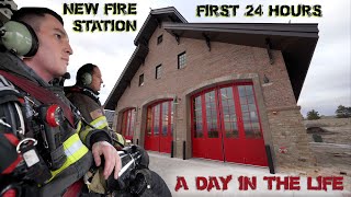 First 24 Hours in a New Fire Station  A Day in the Life [upl. by Shirlene]