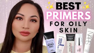 TOP 5 BEST PRIMERS for OILY SKIN  CONTROLS OIL amp SMOOTHS PORES  MAKEUP LASTS ALL DAY [upl. by Ahsieyk77]