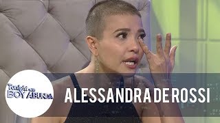 TWBA Alessandra tears up while talking about betrayal in showbiz [upl. by Fields]