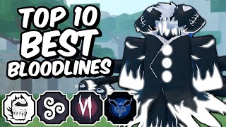 Top 10 BEST Shinobi Life 2 Bloodlines [upl. by Jammie]