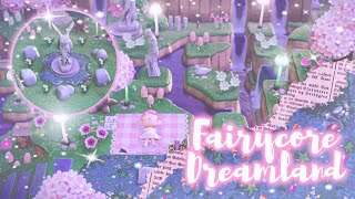 The BEST Fairycore Inspiration 🌸💕 Animal Crossing New Horizons Island Tour ✨ [upl. by Aehr124]