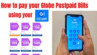 How to pay Globe Postpaid Bills using Gcash 2022 [upl. by Reynard]