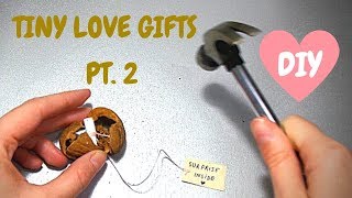 Tiny Love Gifts DIY  Surprise Gifts for Girlfriend  Boyfriend Small Gift Ideas by Fluffy Hedgehog [upl. by Riay]