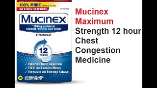 Mucinex Maximum [upl. by Ade]