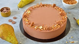 Bavarois Chocolat Poire Caramel [upl. by Bliss40]