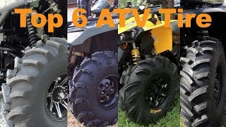 Top 6 Lightest 30quotx12quot ATV Mud Tires [upl. by Oznerol814]