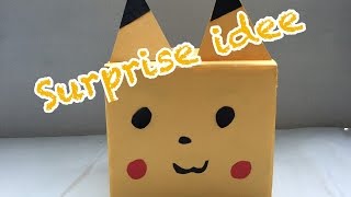 ☆ DIY SINTERKLAAS PIKACHU SURPRISE INPAK IDEE KNUTSELEN NEDERLANDS ☆ [upl. by Koser177]