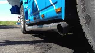 Scania 164 480 V8 exhaust SOUND [upl. by Atinuj983]