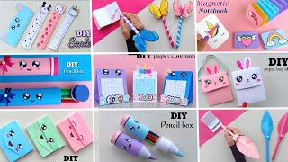 11 EASY CRAFT IDEAS  School Craft Idea DIY Craft School hacks Origami craftpaper mini gift idea [upl. by Reiniar]