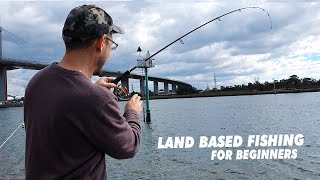 LAND BASED FISHING FOR BEGINNERS [upl. by Nuahsar]