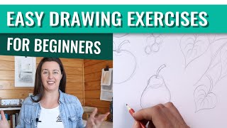 Easy Drawing Exercises for Beginners [upl. by Christy353]