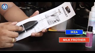 IKEA MILK FROTHER Review amp Battery Installation [upl. by Elleivap]