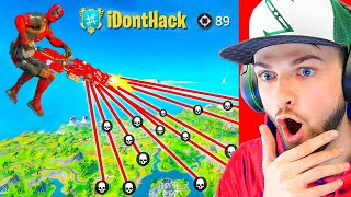 AIMBOT HACKER in Fortnite is INSANE CRAZY HACKS [upl. by Francine]