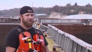 A Day in the Life of a Towboat Crew [upl. by Oneal]