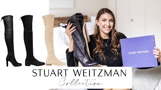 Stuart Weitzman Boots Collection Highland Lowland  More [upl. by Eniamat]