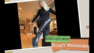 5050 Lift boot Stuart Weitzman [upl. by Wadesworth]