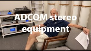 ADCOM stereo equipment [upl. by Alehc932]