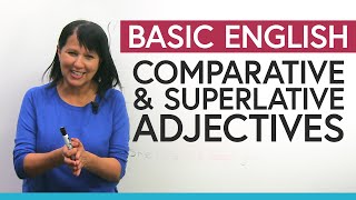 Comparative amp Superlative Adjectives in English Complete Guide [upl. by Delacourt]