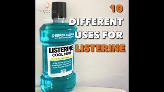 Daily Hacks 10 Different Ways To Use Listerine [upl. by Valerle]