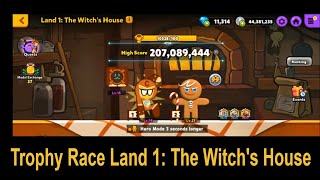 Cookie Run Trophy Race Land 1 [upl. by Hsakaa]