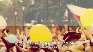 National Anthem Poland  Mazurek Dąbrowskiego [upl. by Giarc]