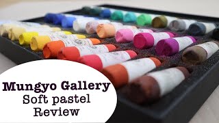 Mungyo Gallery Handmade Soft Pastel Review  Affordable artist quality soft pastels [upl. by Deraj200]