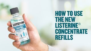 NEW LISTERINE® Mouthwash Concentrate  LISTERINE® [upl. by Ronda]