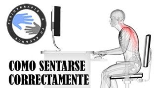 Como sentarse correctamente [upl. by Ahsinauq]