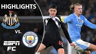 Manchester City vs Newcastle  FA Cup Highlights  ESPN FC [upl. by Ahsotan]